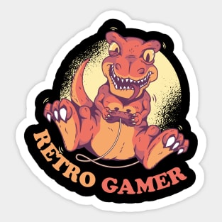 Retro Gamer Sticker